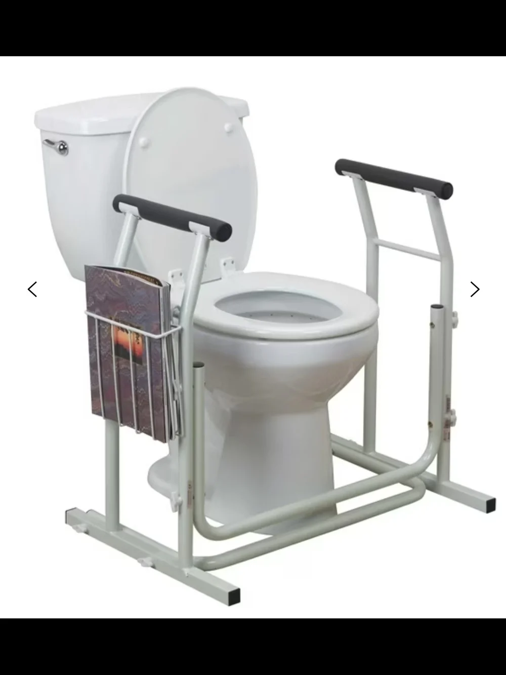 Drive Stand Alone Toilet Safety Rail Assist Handle Bathroom Safety Mobility
